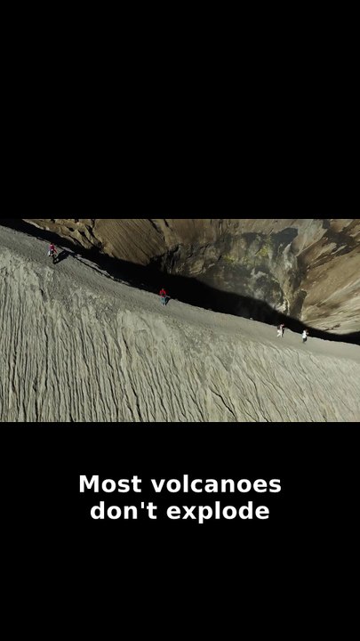 This Volcano Swallowed Itself Whole 🌋😱