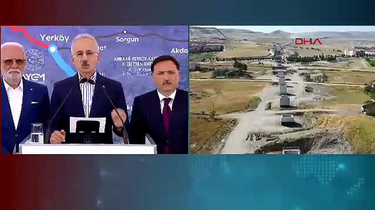İki ilimizin arasını 1 saat 45 dakikaya düşürecek dev YHT projesinde geri sayım başladı