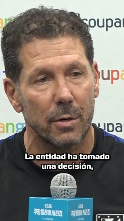 Simeone se pronuncia sobre el futuro de Julián Álvarez