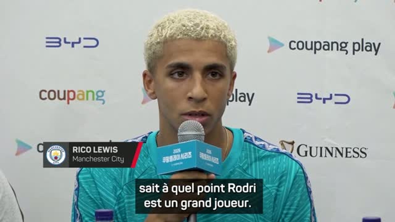 Man. City - Rico Lewis sur Rodri : "Les joueurs partent, les joueurs restent"