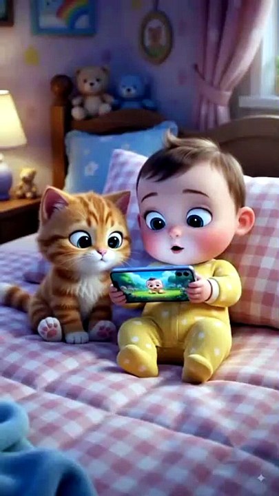 baby stop watching mobile