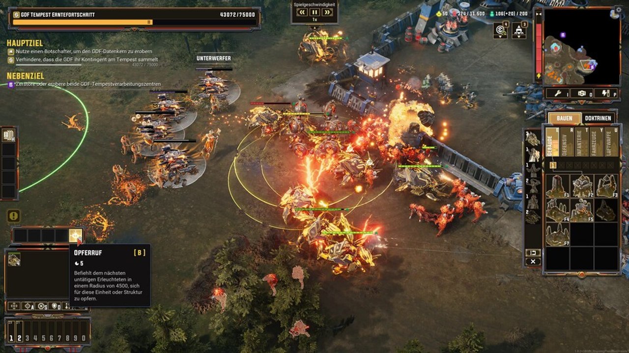 Tempest Rising: Wir buffen mit Zombies unsere Veti-Armee und rücken vor