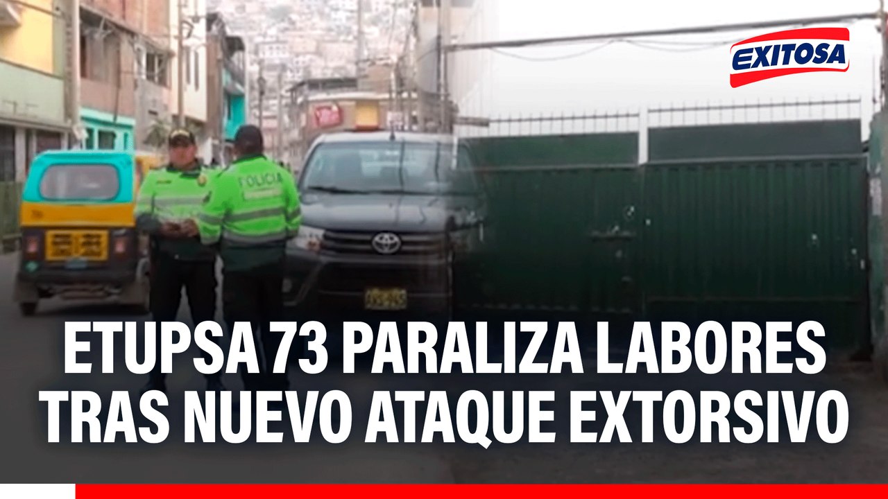 Etupsa 73 paraliza labores tras nuevo ataque extorsivo