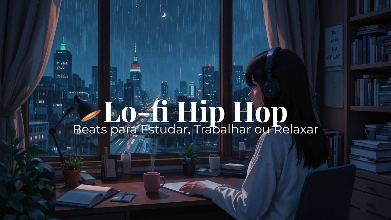 Lo-fi Hip Hop | Beats para Estudar, Trabalhar ou Relaxar