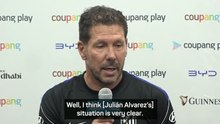 Julian Alvarez's situation is very clear - Simeone