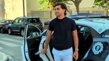 Ferran le dedica unas palabras, en valenciano, a todos los vecinos de Foios