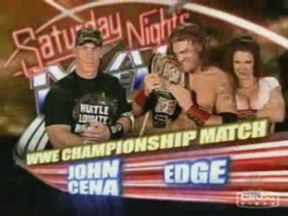 John Cena vs Edge story before Saturday Night Main Event 06