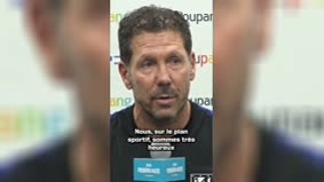 Atlético - Simeone : « Nous sommes très heureux avec Julián »