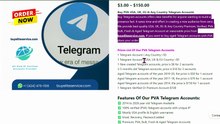 Top 117 Places to Buy Telegram Accounts safely in