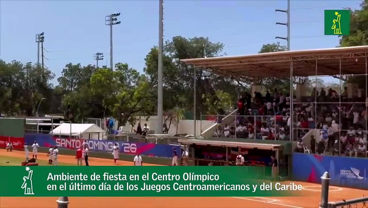 Ambiente de fiesta en el Centro Olímpicoen el último día de los Juegos Centroamericanos y del Caribe