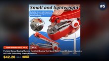 Why Everyone Is Buying Mini Portable Sewing Machines For Quick Clothes Fixes