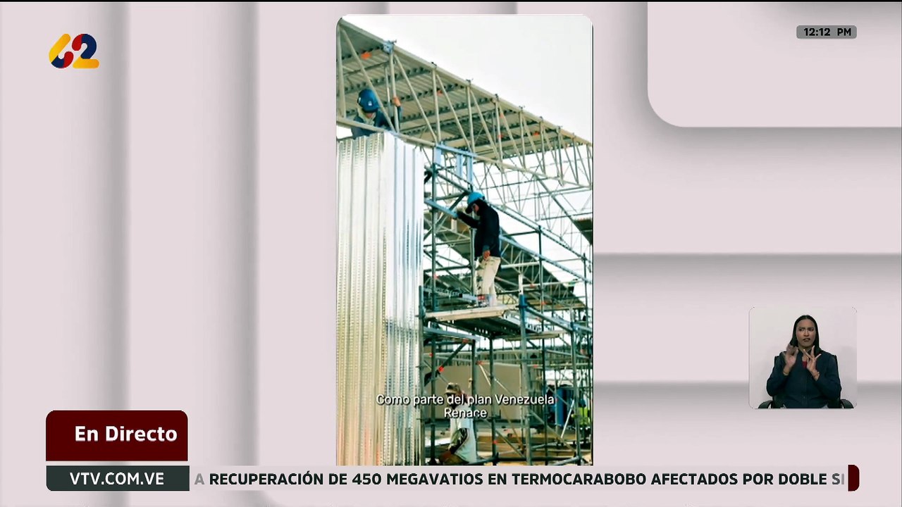 Avanzan labores de recuperación de estructuras en el Aeropuerto Internacional de Maiquetía