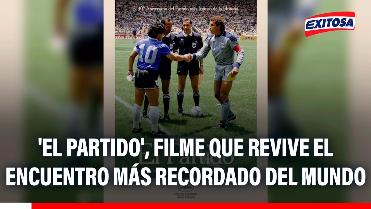 'El Partido', el filme que revive la historia del encuentro más recordado del mundo