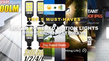 Why Everyone Is Buying Solar Powered Motion Lights For Garden Pathways - 30 LED Solar Powered Motion Sensor Wall Light W...