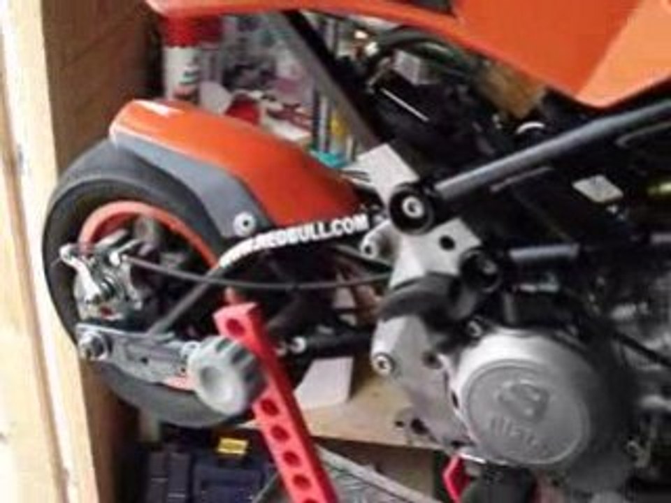 Test new moteur Bzm 50, dome 0.3, echappement TPR Blata