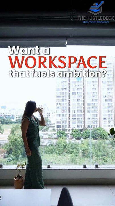The Hustle Deck | A Modern Coworking Space for Ambitious Professionals