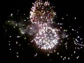 Feu d'artifice de trouville Sur mer  14JUIL2006