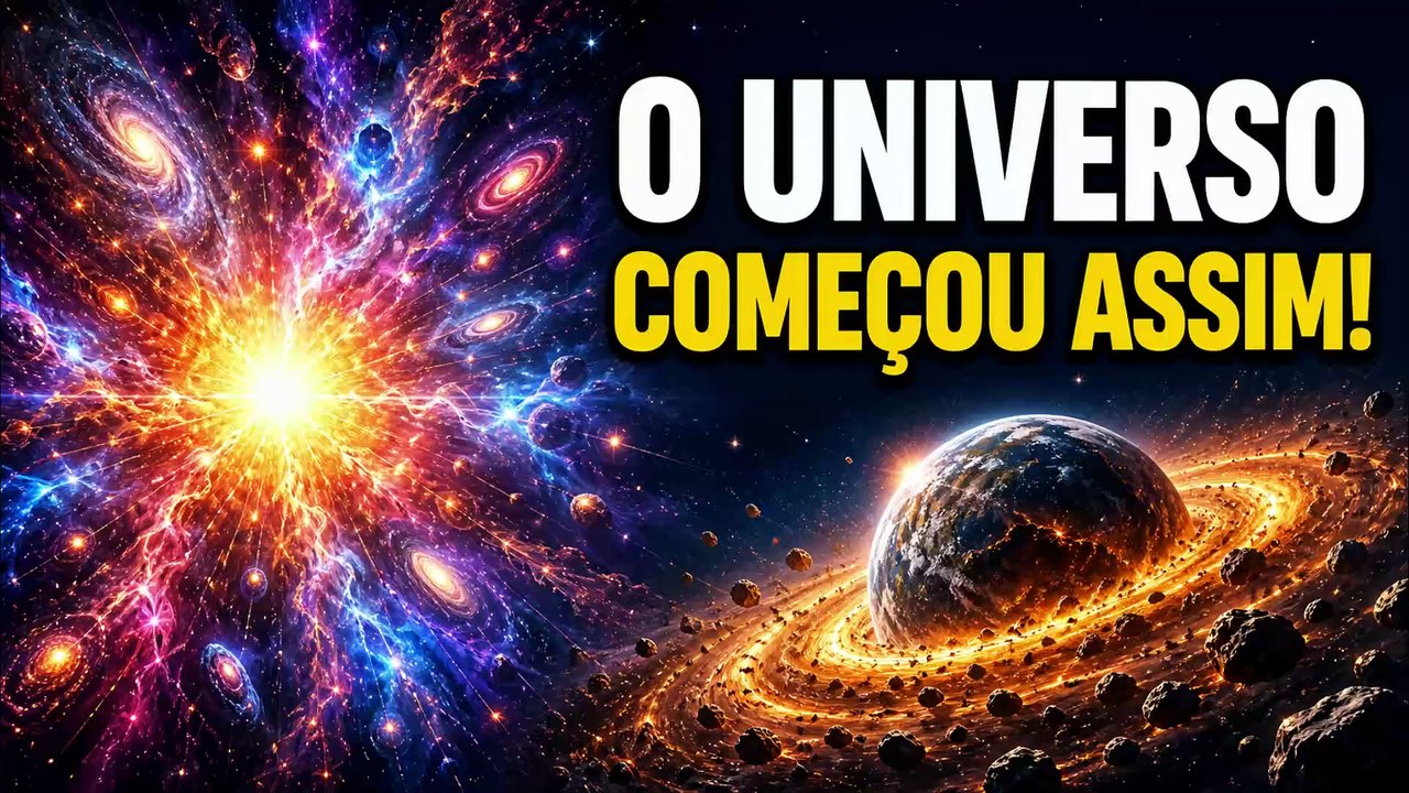 O início do Universo: do Big Bang aos planetas