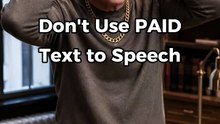 I find An Unlmited Text to Speech, and It's FREE!