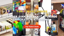 Don't Buy Under Sink Pull Out Storage Racks For Kitchens Before Watching This! - 1/2 Pcs Under Sink Storage Organizer 2 ...