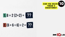 #TryNotToFail 😑 Can You Solve These 2 Equations? 🔢