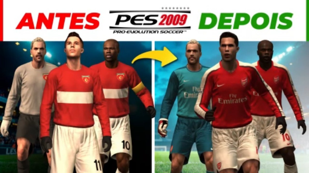 🚨 COMO JOGAR O PES 2009 TOTALMENTE LICENCIADO 🔥...