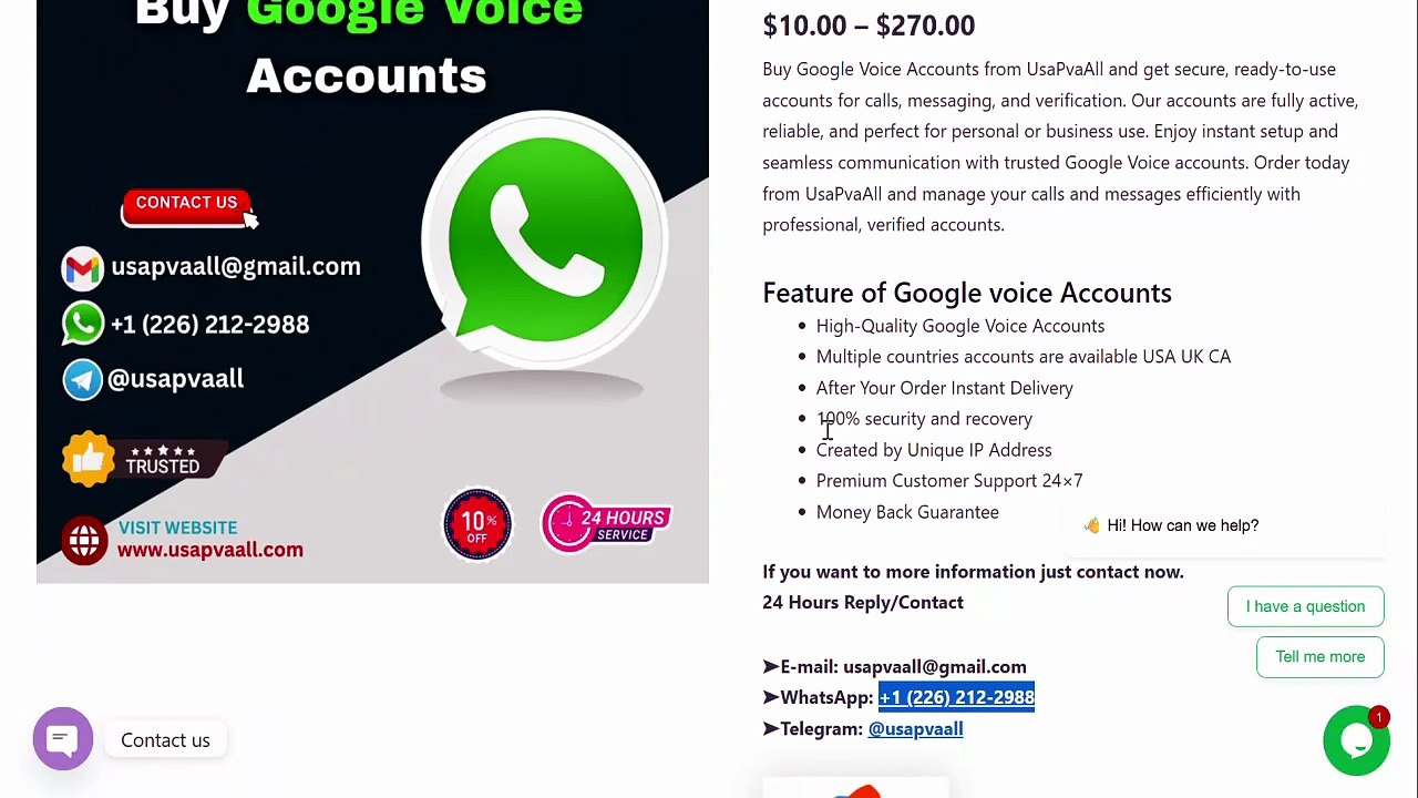 How to Buy Google Voice  Accounts Without Getting Banned