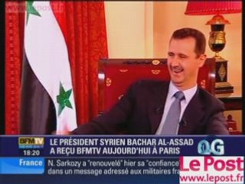 Bachar fan de Carla ?