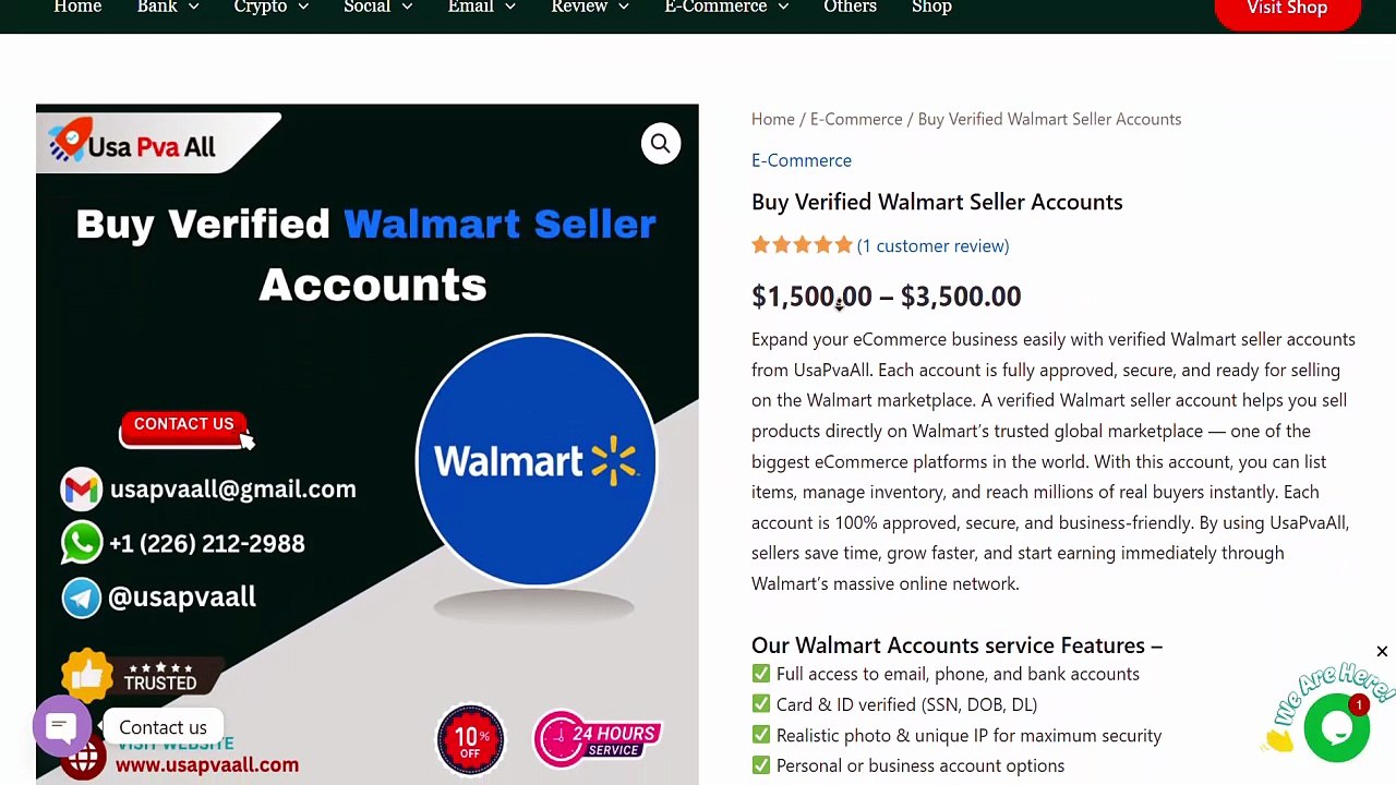 How to Buy Verify a Walmart Seller Account Before Buying It