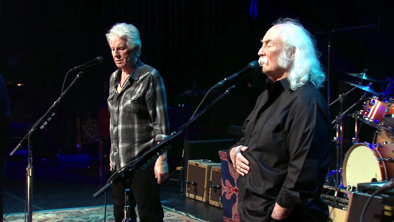 Girl From The North Country (Bob Dylan cover) - Crosby, Stills & Nash (live)
