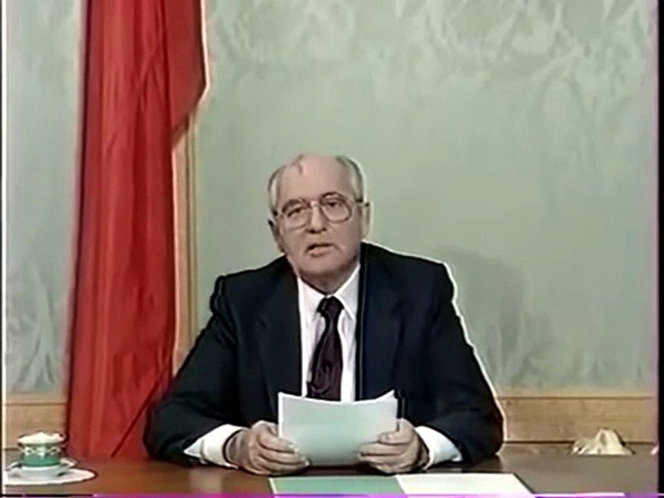 Отставка Горбачева. Заявление 25.12.1991. Полная версия