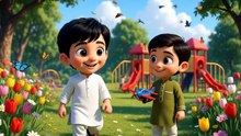 kids Friendship ❤️ | Kids Cartoon | Friendship Story ❤️ Friends Always Help Each Other 🤝 Moral Story