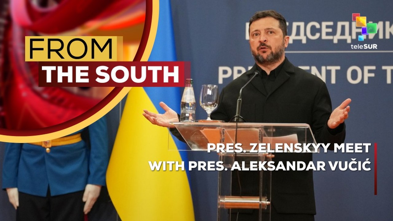 Ukrainian Pres. Zelenskyy begins state visit to Serbia
