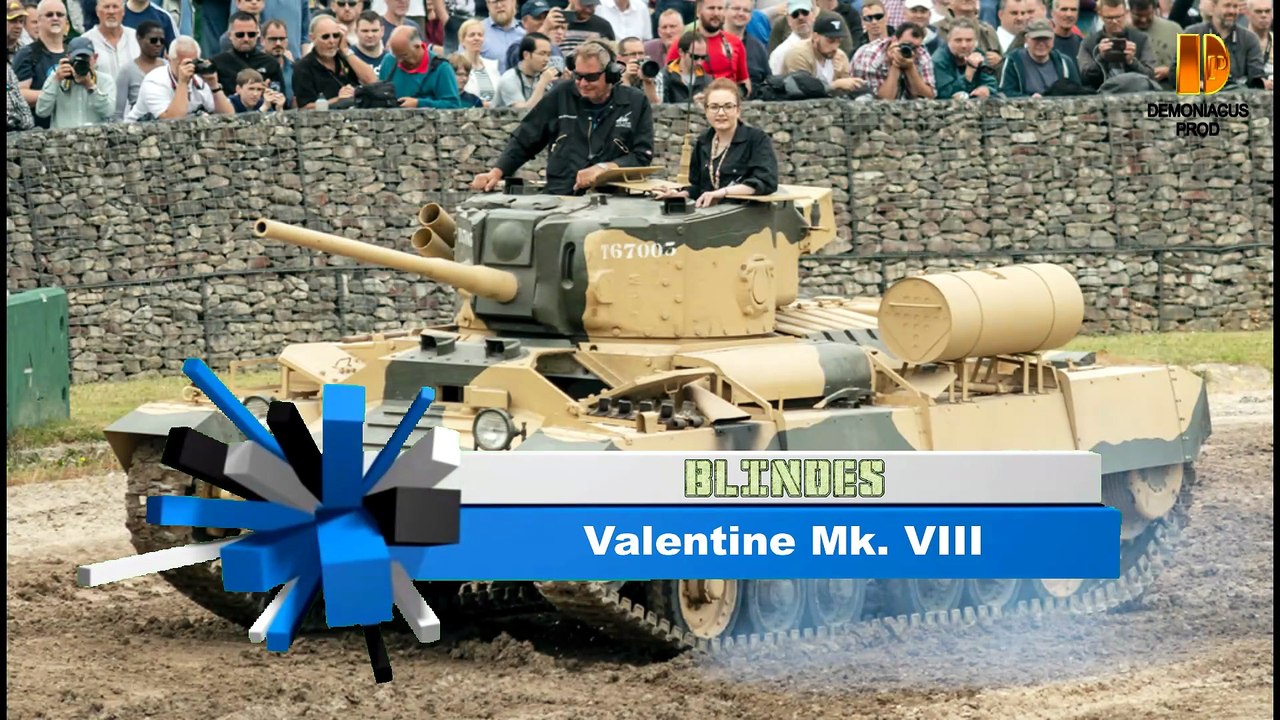 Char d'infanterie britannique, le Valentine Mk VIII et IX