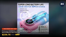 Cheap & Best Rechargeable Electric Nail Drill Kits For Home Manicures Unboxing & Review - Electric Nail File Machine, Re...
