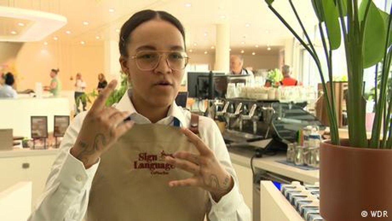 Netherlands: Ordering coffee in sign language