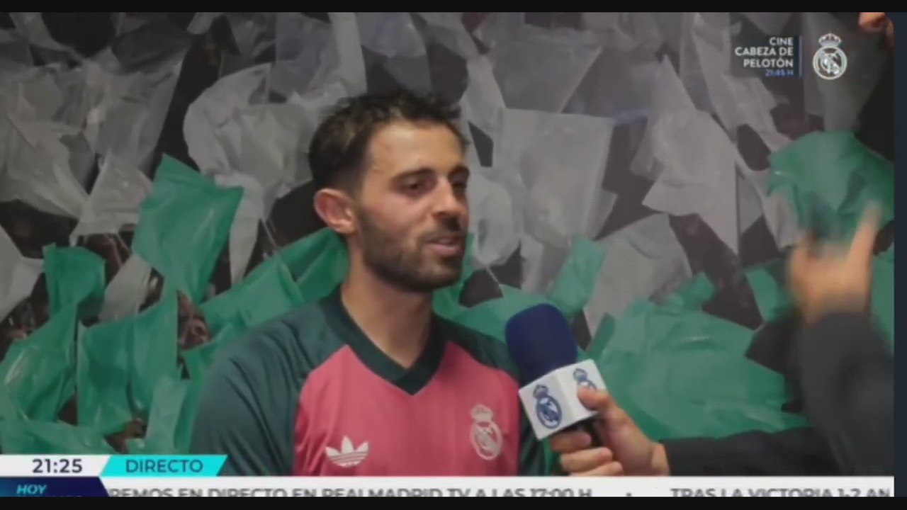 Bernardo Silva habla tras su debut con el Real Madrid