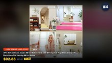 Don't Buy Anti Fog Bathroom Mirror Stickers For Shaving Before Watching This! - 82 Pcs Self Adhesive Acrylic Mirror for ...