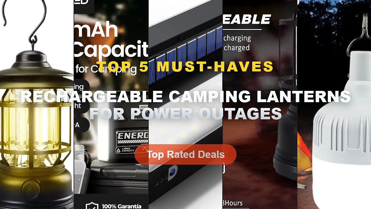 Ultimate Guide to the Best Rechargeable Camping...