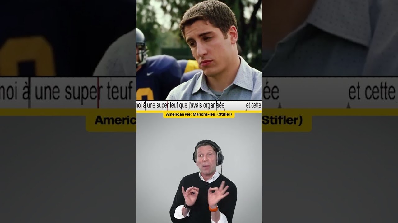 Quand Jérôme Pauwels recrée le doublage de l'inégalable Stifler dans American Pie : Marions-les !