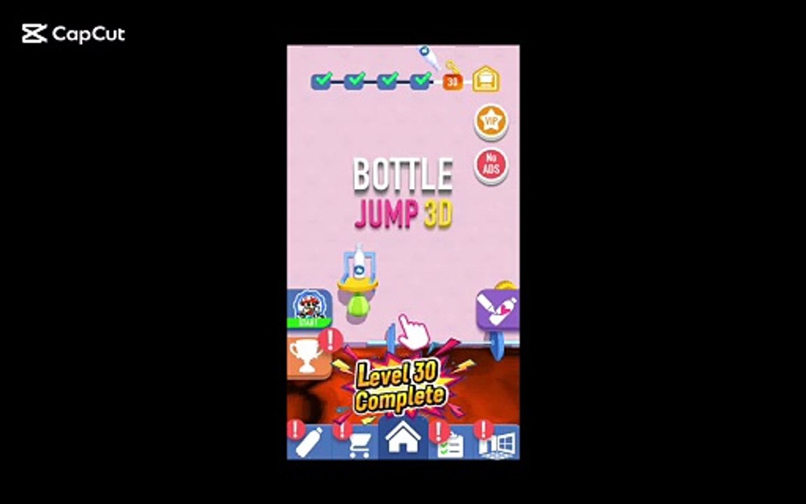 Bottle Jump 3D - Level 30 Complete