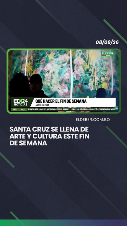 Santa Cruz se llena de arte y cultura este fin de semana