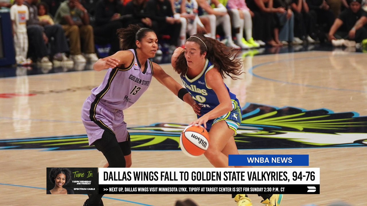 Dallas Wings Fall to Golden State Valkyries 94...