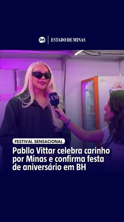 Pabllo Vittar no Festival Sensacional: cantora celebra carinho por Minas e confirma festa de aniversário em BH