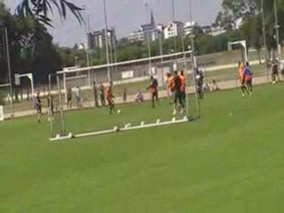 Entrainement du SCO