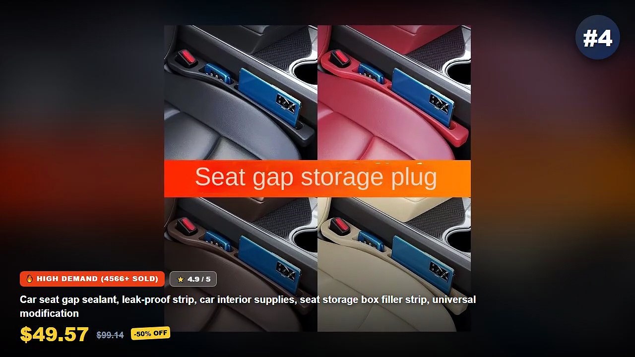 Top 5 Best Car Seat Gap Organizers For Messy Interiors (Must Have!)