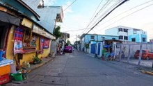 Friendly Kids on Santa Monica Street in Don Galo, Paranaque City in the Philippines
