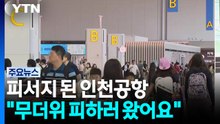 피서지 된 인천공항..."무더위 피하러 왔어요" / YTN