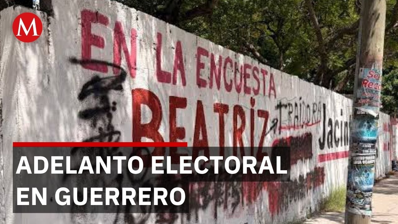 Propaganda de Morena en Guerrero genera acusaciones de anticipación electoral