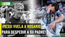 Messi viaja a Argentina tras la muerte de su padre y se perdería el duelo ante Monterrey